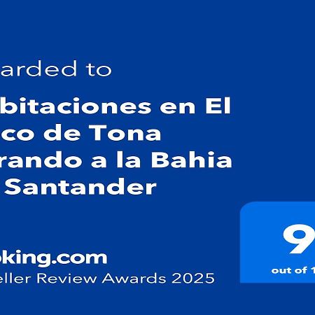 Habitaciones En El Atico De Tona Mirando A La Bahia De 桑坦德 外观 照片
